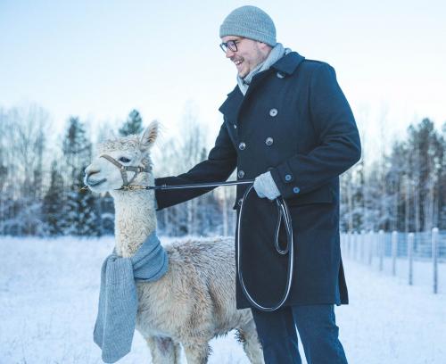 Särmä Alpaca Scarf. 