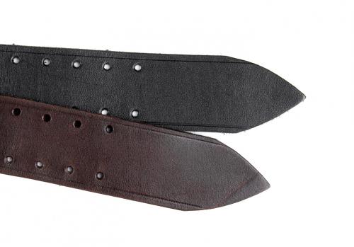 Russian officer's leather belt, surplus. Some extra room for additional holes.
