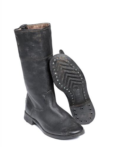 Soviet leather boots, cute, 38 Soviet leather boots, cute, 38