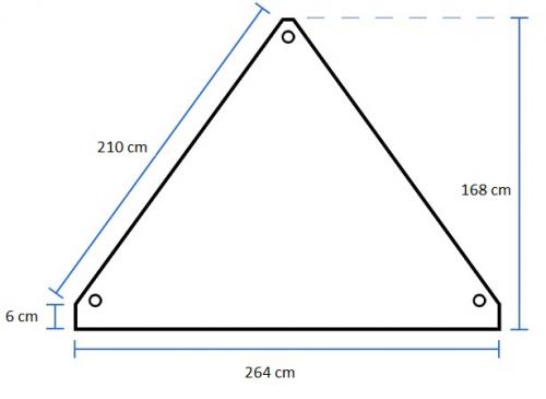 Swedish tent quarter/cape, surplus.