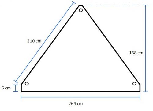 Swedish tent quarter/cape, surplus. 