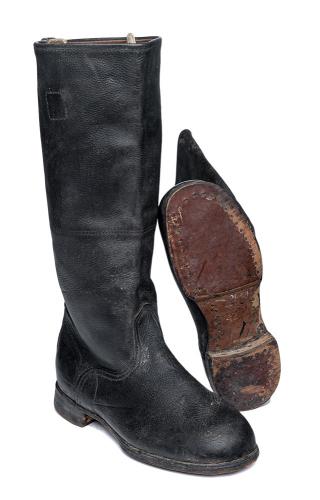 Soviet marine leather boots #2. 