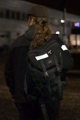 Police Prismatic reflector patch, 50 x 100 mm, 2 pcs.