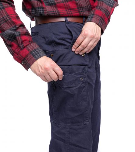 Dutch KMar Cargo Pants, Surplus. Cargo pocket flap with sturdy snap-fasteners.