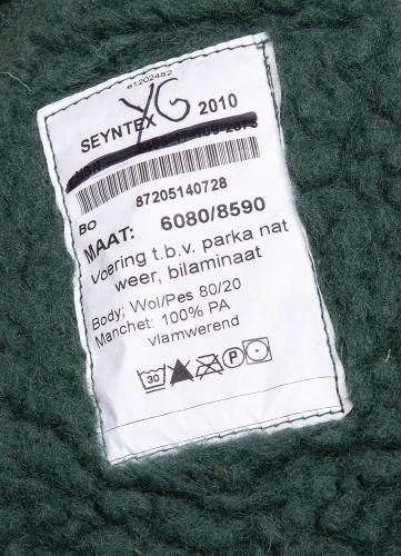 Dutch KL Flame Resistant Bear Shirt, Wool, surplus. 