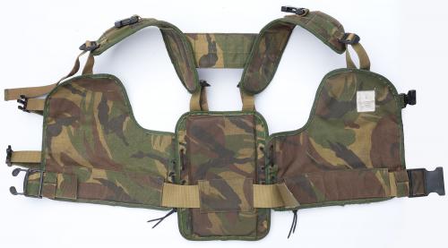 Dutch M93 ALICE-style combat vest, DPM, surplus.