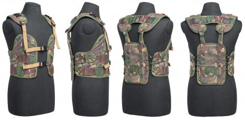 Dutch M93 ALICE-style Combat Vest w.o. Belt, DPM, Surplus.
