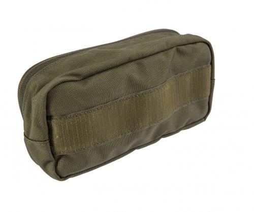 Särmä TST Windowed Velcro Pouch. On the other side there's a strip of hook side Velcro.