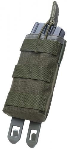 Blackhawk Single M4/M16 Open Top Mag Pouch, Green, Surplus Blackhawk Single M4/M16 Open Top Mag Pouch, Green, Surplus