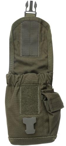 Blackhawk Water Bottle Pouch, green, surplus.