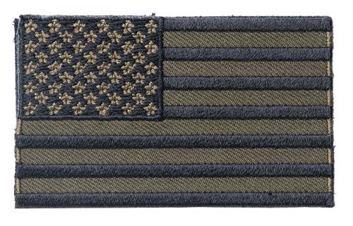 Särmä TST USA Flag Patch, 77 x 47 mm. Subdued