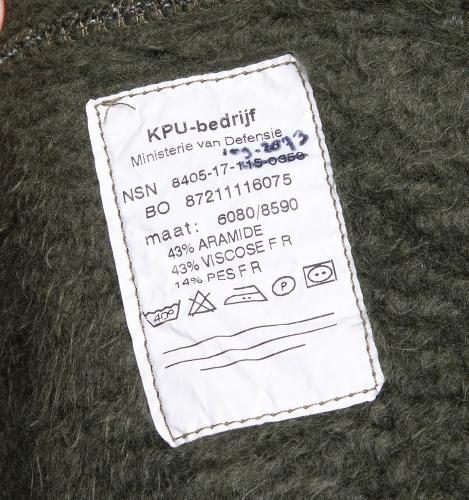 Dutch KL Flame Resistant Shagmaster Shirt, surplus.