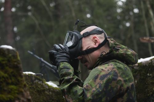 Scott Promask FM3 Gas Mask.