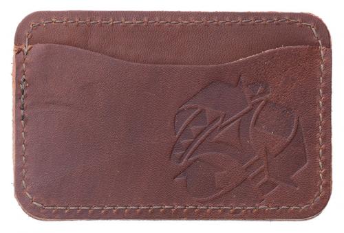Jämä Card Wallet, Leather. Brown