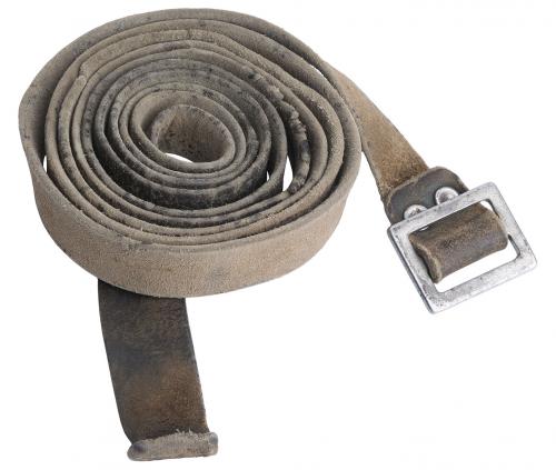Finnish leather sling, heavily used, surplus Finnish leather sling, heavily used, surplus