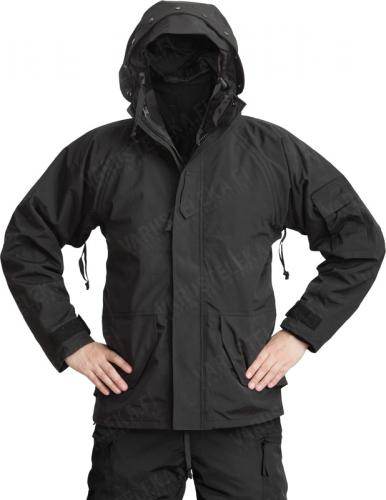 Mil-Tec ECWCS jacket with detachable fleece liner, black Mil-Tec ECWCS jacket with detachable fleece liner, black