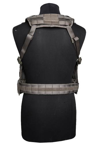 Swedish SVS 12 Combat Vest With Pouches, Green, surplus. 