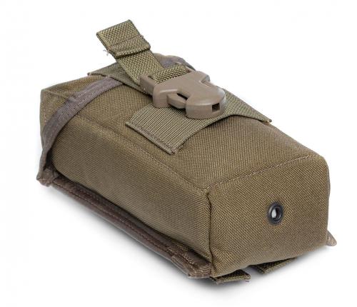 USMC MOLLE Optical Instrument Padded Case, Coyote Brown, Surplus.