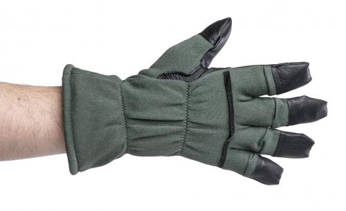 US Flight Gloves, Leather/Nomex, Winter Model, surplus.
