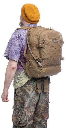 CamelBak Skirmish Mil-Spec Antidote Hydration Backpack, Coyote Brown, surplus.