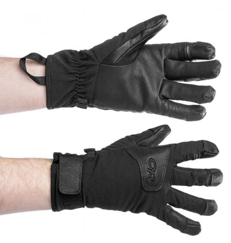 Outdoor Research Stormfighter Sensor Gloves, black, surplus