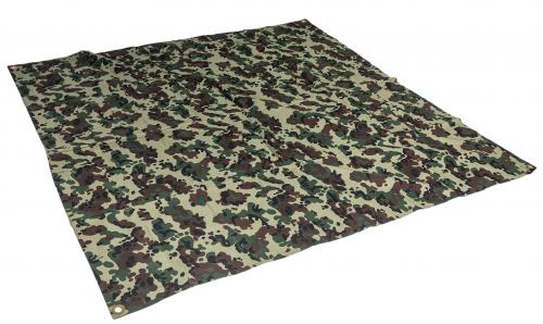 Romanian Plash-palatka Rain Cape/Shelter Half, Camouflage, Surplus. 