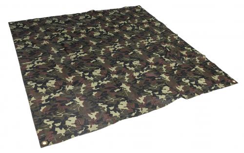 Romanian Plash-palatka Rain Cape/Shelter Half, Camouflage, Surplus. 