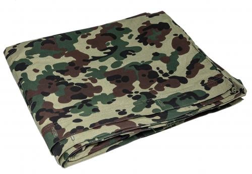 Romanian Plash-palatka Rain Cape/Shelter Half, Camouflage, Surplus. 