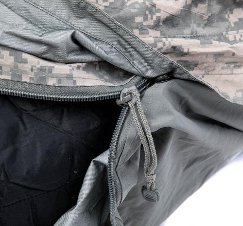 US IMSS Modular Sleeping Bag Set: ACU Patrol Bag, UCP Gore-Tex bivy, surplus.