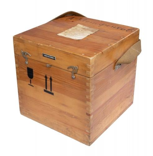Soviet Gyroscope in Wooden Case, surplus.