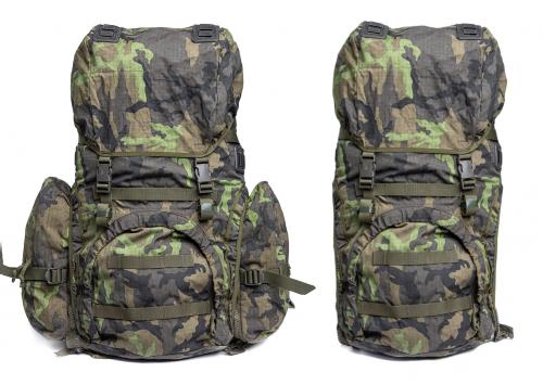 Czech Combat Rucksack, Vz95, Surplus. The side pocuhes can be removed...