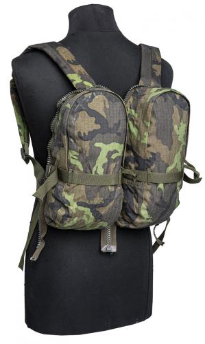 Czech Combat Rucksack, Vz95, Surplus. ...and zippered together as a daypack.