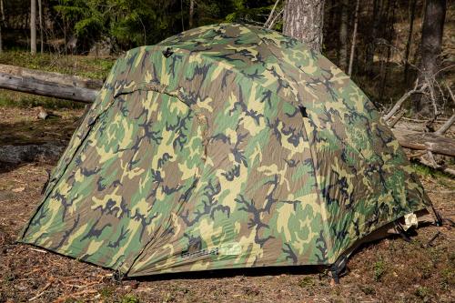 US Two-person Tent, Woodland, surplus US Two-person Tent, Woodland, surplus