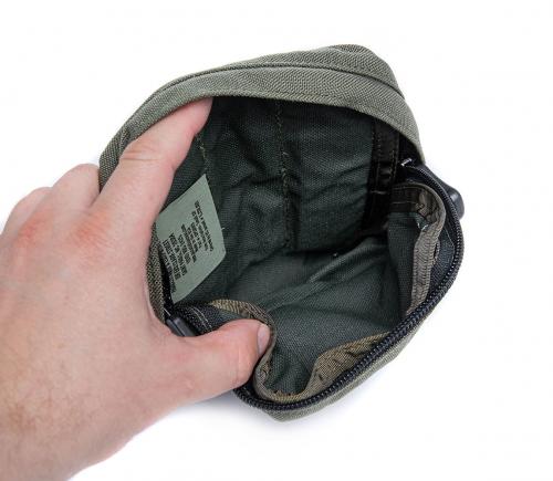 Paraclete General Purpose Pouch, Small, Smoke Green, Surplus. 