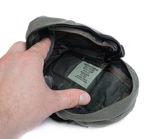 Paraclete Upright General Purpose Pouch, Medium, Smoke Green, surplus.