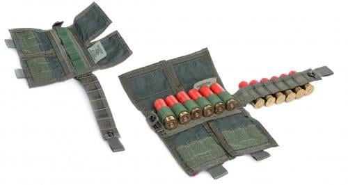 Paraclete Shotgun 19-Round Ammo Pouch, Smoke Green, Surplus. Even the last rounds are easy to grab in a controlled fashion.