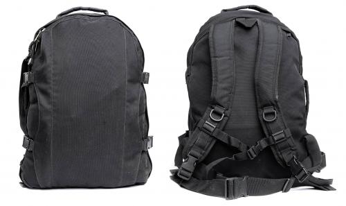 Dutch Daypack, 30 Liters, Black, surplus. 