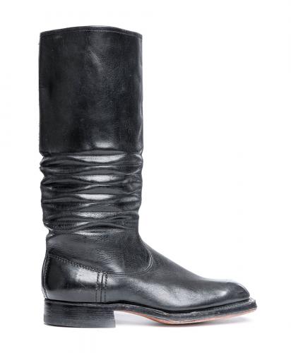 Finnish Accordion Shaft Leather Boots, good as new, 39.
