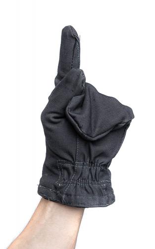 Soviet cotton-flannel mittens, surplus .