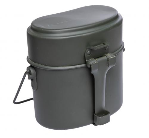 BW 3-piece Mess Tin, Aluminum, Green BW 3-piece Mess Tin, Aluminum, Green