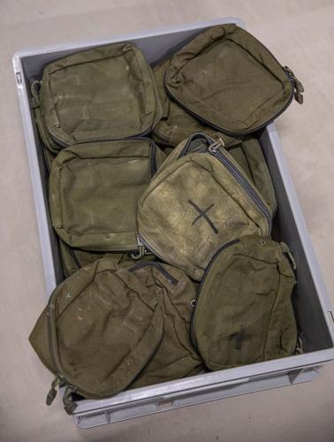 Blackhawk Medical Pouch, green, surplus, used.
