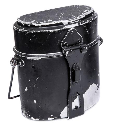 Swiss Three Piece Mess Kit, Aluminum, Surplus Swiss Three Piece Mess Kit, Aluminum, Surplus