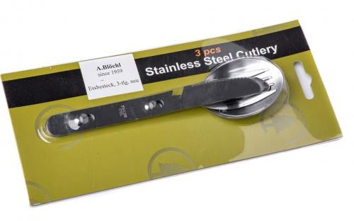 AB Field Cutlery Set, Three-piece, Stainless Steel. 