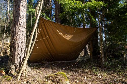 USMC Tarp, MARPAT/Coyote, Surplus.