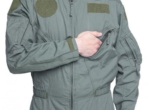 Dutch Flight Coverall, Sage Green, Surplus.