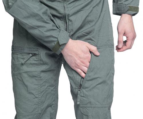 Dutch Flight Coverall, Sage Green, Surplus.