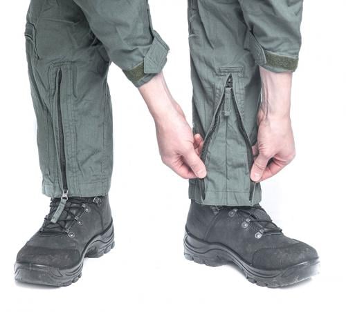 Dutch Flight Coverall, Sage Green, Surplus.