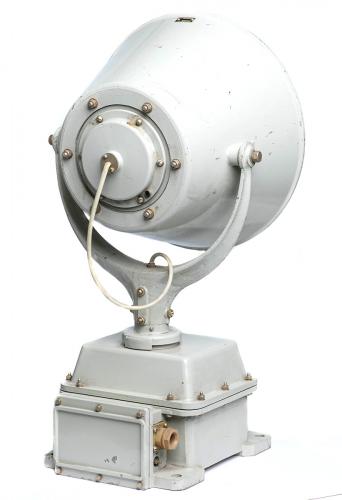 Soviet Propaganda Speaker, Rotating, Surplus. This bloody big bugger can be bolted on a battleship or why not even on the roof of a Lada.