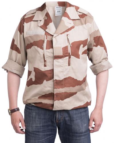 French F2 Jacket, Surplus. Desert CCE camouflage