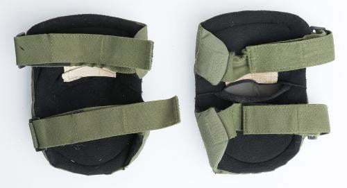 Dutch Knee pads, Green, Surplus. 